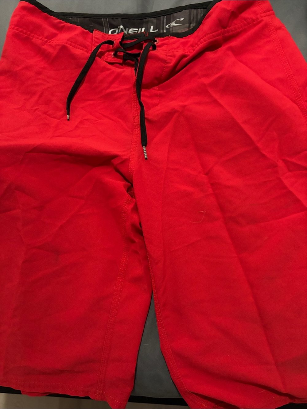 O'Neill Red Men's Sweatpants with Black Drawstring